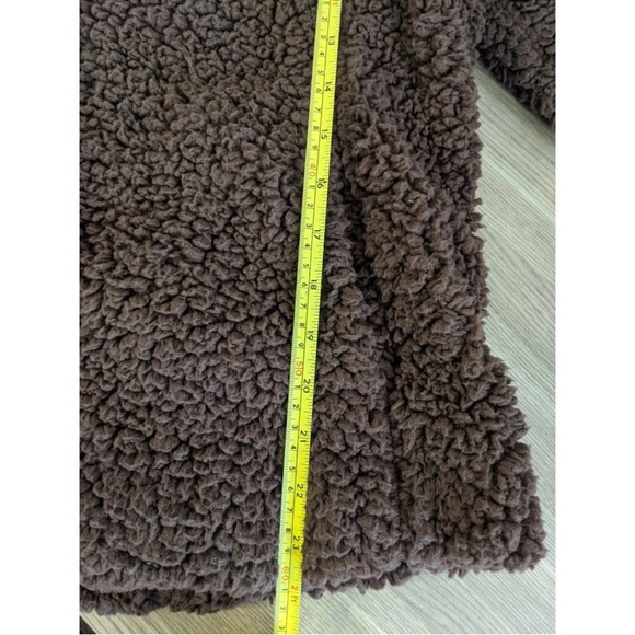 Caslon Chocolate Teddy Jacket - Picture 7 of 7